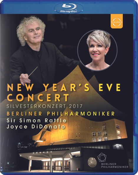 Silvesterkonzert in Berlin 31.12.2017, Blu-ray Disc