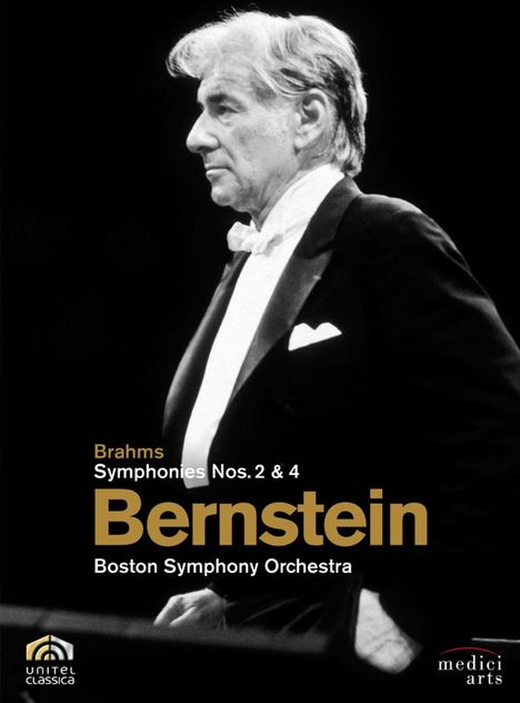 Johannes Brahms (1833-1897): Symphonien Nr.2 & 4, DVD