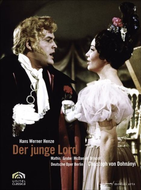 Hans Werner Henze (1926-2012): Der junge Lord, DVD