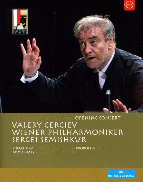 Salzburger Festspiele 2012 - Eröffnungskonzert, Blu-ray Disc