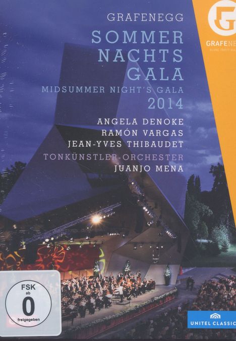 Tonkünstler-Orchester - Grafenegg Sommernachtsgala 2014, DVD