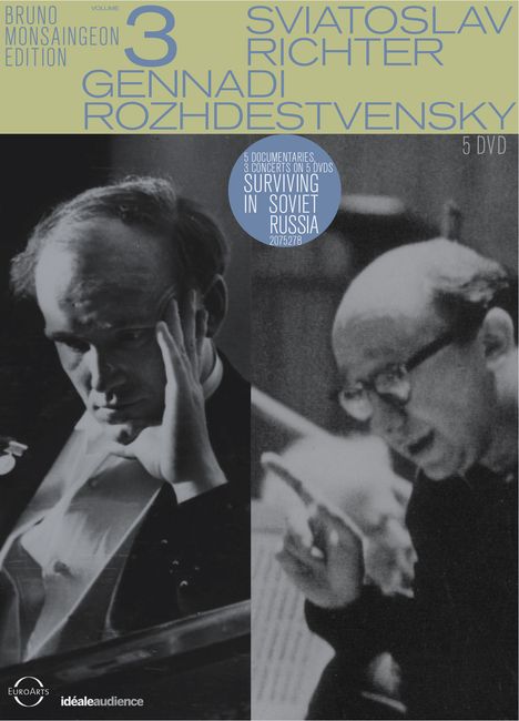 Svjatoslav Richter / Gennadi Roshdestvensky (Bruno Monsaingeon Edition Vol.3), DVD