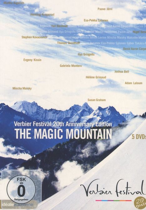 Verbier Festival 20th Anniversary Edition - The Magic Mountain, 5 DVDs