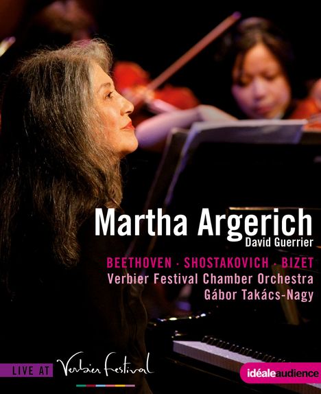 Martha Argerich - Live at Verbier Festival 2009 & 2010, DVD