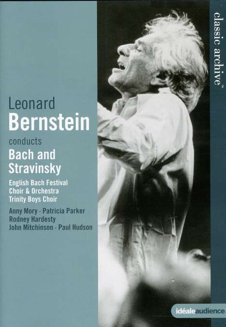 Leonard Bernstein conducts Bach &amp; Strawinsky, DVD