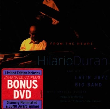Hilario Duran (geb. 1953): From The Heart, CD