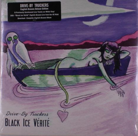 Drive-By Truckers: English Oceans (Deluxe Edition) (White Vinyl), 1 LP und 1 DVD