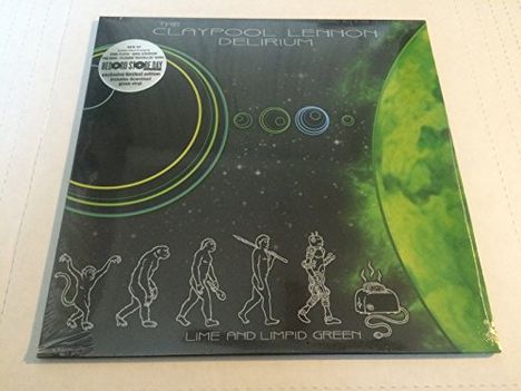 The Claypool Lennon Delirium: Lime And Limpid Green (Clear/Mint Colored Vinyl w/ Splatters), Single 10"