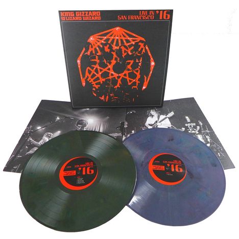 King Gizzard &amp; The Lizard Wizard: Live In San Francisco '16 (Limited Edition) (Colored Vinyl), 2 LPs