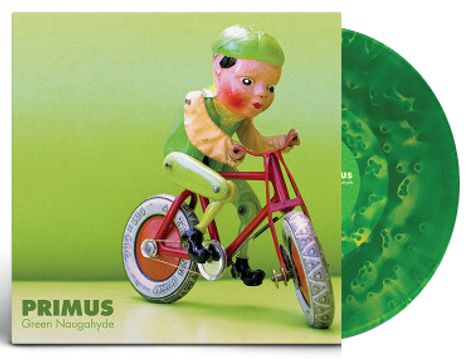 Primus: Green Naugahyde (10th Anniversary) (Deluxe Edition) (Ghostly Green Vinyl) (45 RPM), 2 LPs