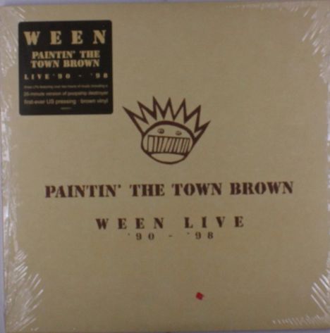Ween: Paintin' The Town Brown: Ween Live '90-'98 (Brown Vinyl), 3 LPs