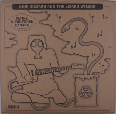 King Gizzard &amp; The Lizard Wizard: Flying Microtonal Banana (Colored Vinyl), LP