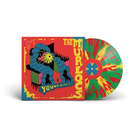 The Murlocs: Young Blindness (Limited Edition) (Yellow/Green W/ Red Splatter Vinyl), LP