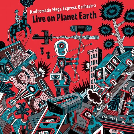 Andromeda Mega Express Orchestra: Live On Planet Earth, CD