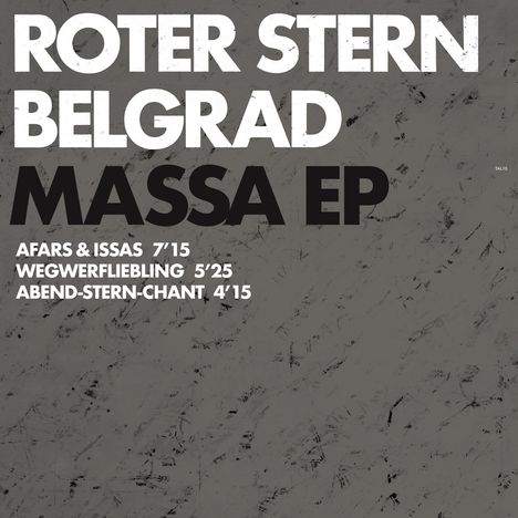 Roter Stern Belgrad: Massa EP (Reissue), Single 12"