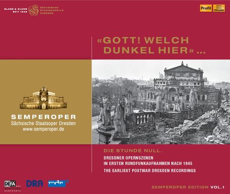 Semperoper Edition Vol.1 - "Gott, welch Dunkel hier...", 3 CDs und 1 DVD