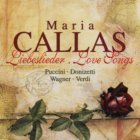 Maria Callas - Liebeslieder, CD