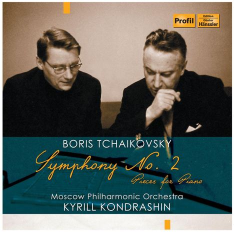 Boris Tschaikowsky (1925-1996): Symphonie Nr.2, CD