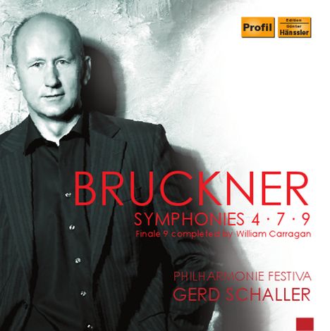 Anton Bruckner (1824-1896): Symphonien Nr.4,7,9, 3 CDs