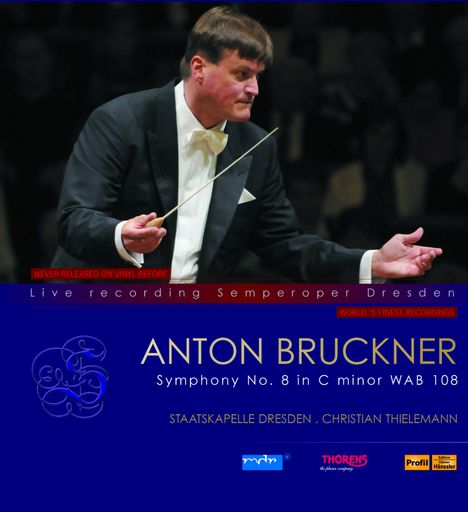 Anton Bruckner (1824-1896): Symphonie Nr.8 (180g), 2 LPs