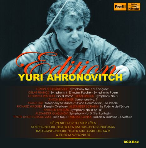Yuri Ahronovitch Edition, 8 CDs