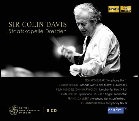 Colin Davis &amp; die Staatskapelle Dresden, 6 CDs