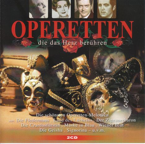 Operetten, die das Herz berühren, 2 CDs