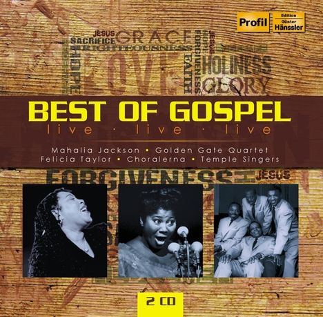 Best Of Gospel: Live, 2 CDs