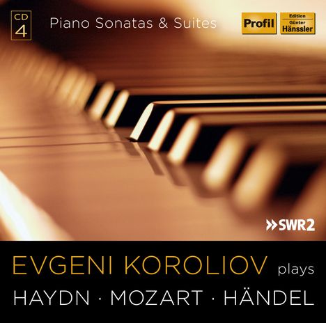 Evgeni Koroliov plays Haydn, Mozart, Händel, 4 CDs