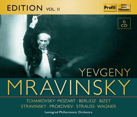 Yevgeni Mravinsky Edition Vol.2, 6 CDs