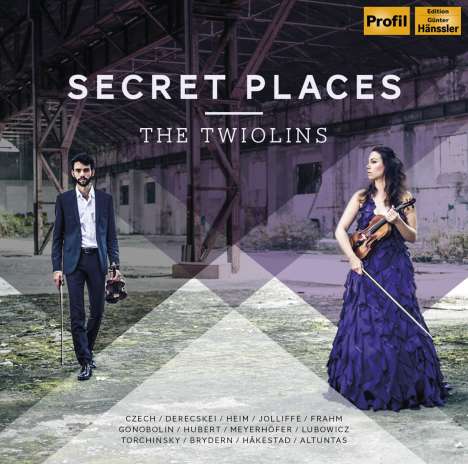 The Twiolins - Secret Places, CD