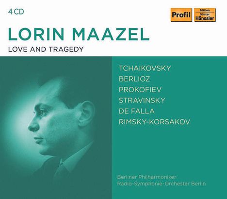 Lorin Maazel - Love and Tragedy, 4 CDs