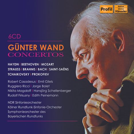 Günter Wand - Concertos, 6 CDs