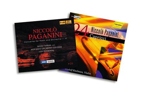 Niccolo Paganini (1782-1840): Violinkonzerte Nr.1-6 (5 CD-Set, exklusiv für jpc), 5 CDs