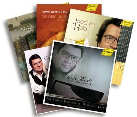 Joachim Held - Musik für Laute (5 CD-Set / exklusiv für jpc), 5 CDs