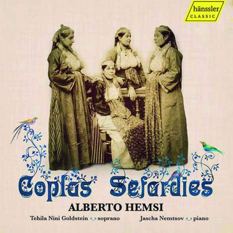 Alberto Hemsi (1898-1975): Liederzyklus "Coplas Sefardies" (Gesamtaufnahme), 3 CDs