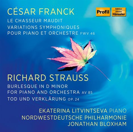 Cesar Franck (1822-1890): Symphonische Variationen für Klavier &amp; Orchester, CD