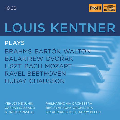 Louis Kentner plays, 10 CDs