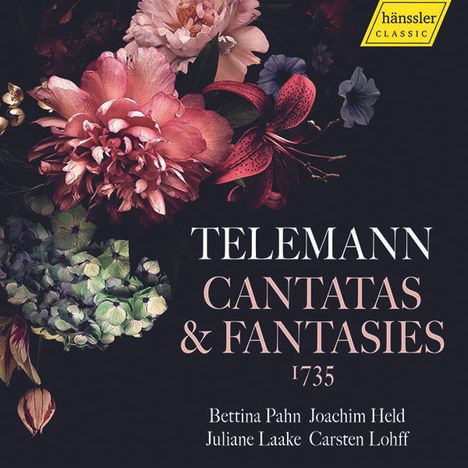 Georg Philipp Telemann (1681-1767): Moralische Kantaten &amp; Fantasien (1735), CD