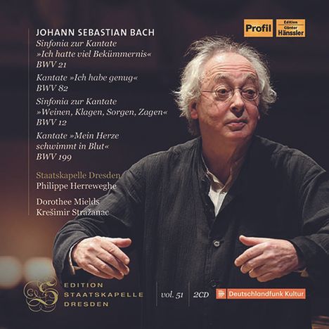 Johann Sebastian Bach (1685-1750): Kantaten BWV 82 &amp; 199, 2 CDs