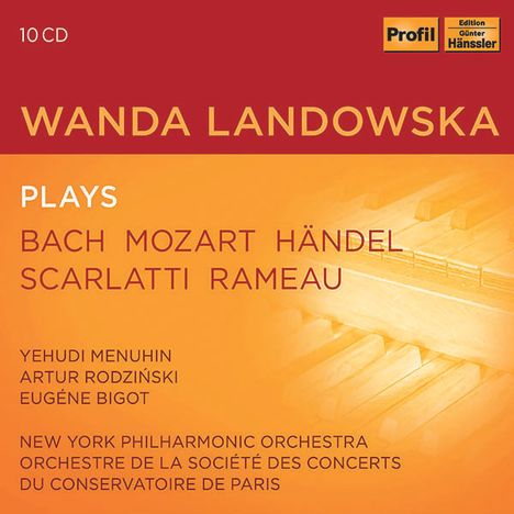 Wanda Landowska plays, 10 CDs