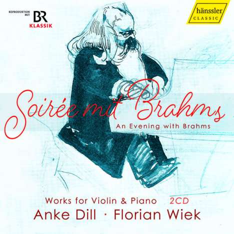 Johannes Brahms (1833-1897): Sonaten für Violine &amp; Klavier op.102 Nr.1 &amp; 2, 2 CDs