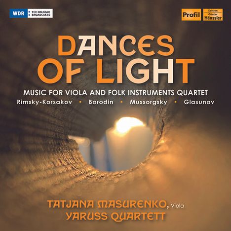 Tatjana Masurenko &amp; Yaruss Quartett - Dances of Light, CD
