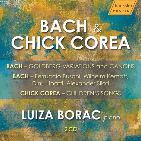 Luiza Borac - Bach &amp; Chick Corea, 2 CDs