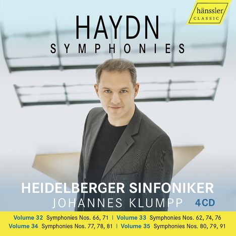 Joseph Haydn (1732-1809): Symphonien Nr.62,66,71,74,76-81,91, 4 CDs