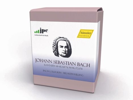 Helmuth Rilling dirigiert Bach-Kantaten (Exklusiv-Set für jpc), 6 CDs