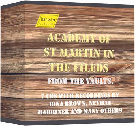 Academy of St.Martin in the Fields - Hänssler Recordings Vol.1 (Komplett-Set exklusiv für jpc), 7 CDs