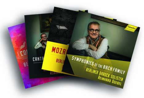 Reinhard Goebel &amp; die Berliner Barocksolisten (4 Hänssler Classic Produktionen / Exklusiv-Set für jpc), 4 CDs