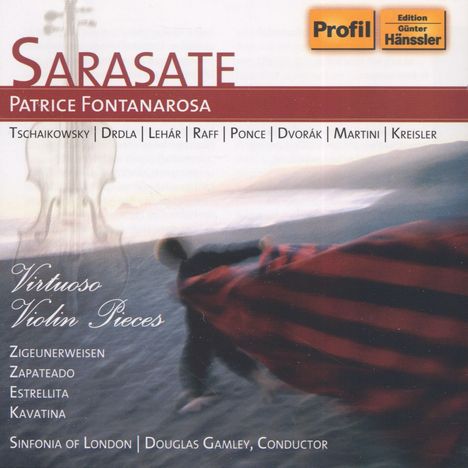 Pablo de Sarasate (1844-1908): Werke für Violine &amp; Orchester "Virtuoso Violin Pieces", CD