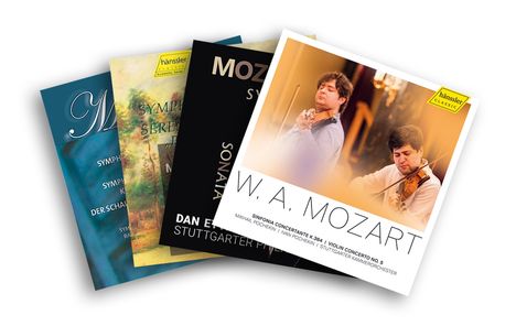 Wolfgang Amadeus Mozart-Bundle (Hänssler/Profil-Edition / Exklusiv-Set für jpc), 4 CDs